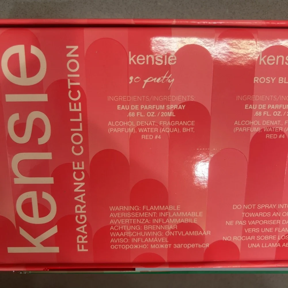 NEW Kensie by Kensie, 4 Piece Variety Fine Fragrance Coffret for Women